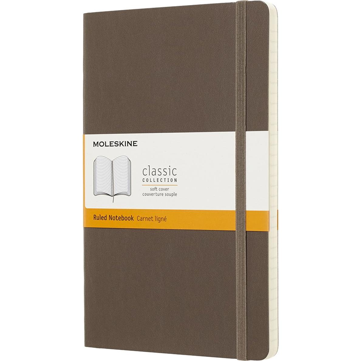 Moleskine, Heft + Block, Classic (A5, Liniert, Weicher Einband)