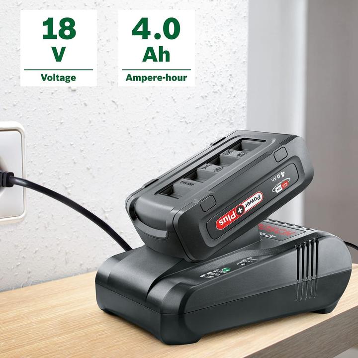 Actual product image Bosch Home & Garden Battery pack PBA 18V PowerPlus (1x4.0Ah) (18 V)