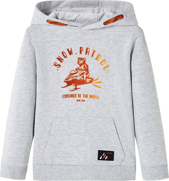 Grau melange, Orange
