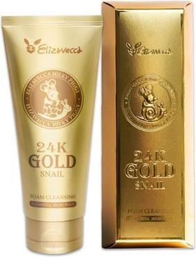 Produktbild Elizavecca Milky Piggy Gold Snail Foam Cleansing 6 Ounce (Schaum, 180 ml)