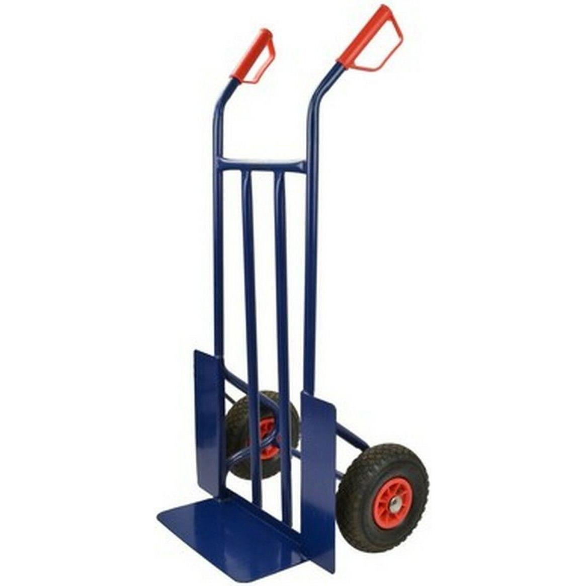 GEKO, Carrello di trasporto, Carrello a mano - rudl, carico massimo 200 kg, ruote 350x180 mm (200 kg)