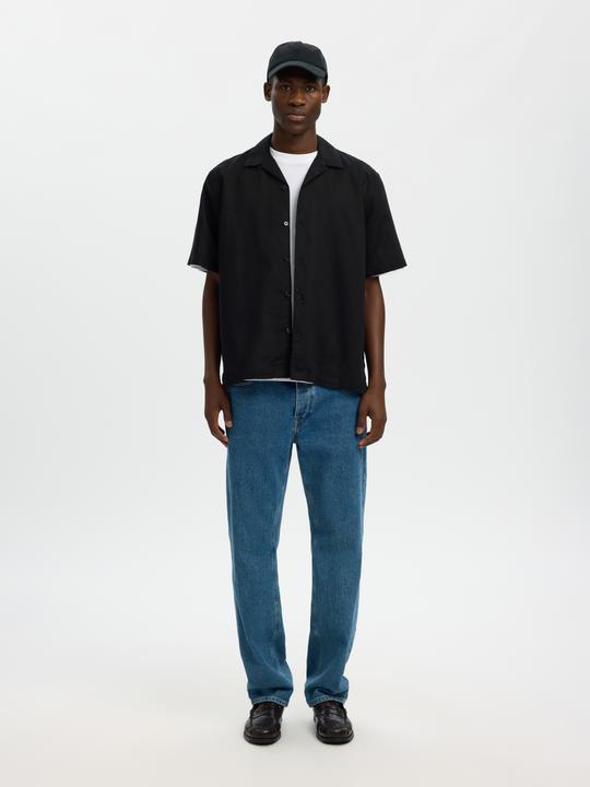 Image du produit Selected Slhrlxclay Linenblend Ss Shirt Res Noos (L)