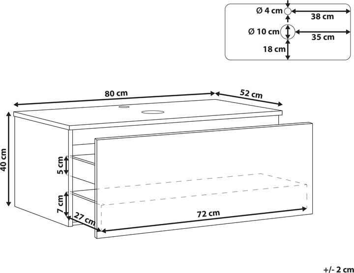 Actual product image Beliani Alzira