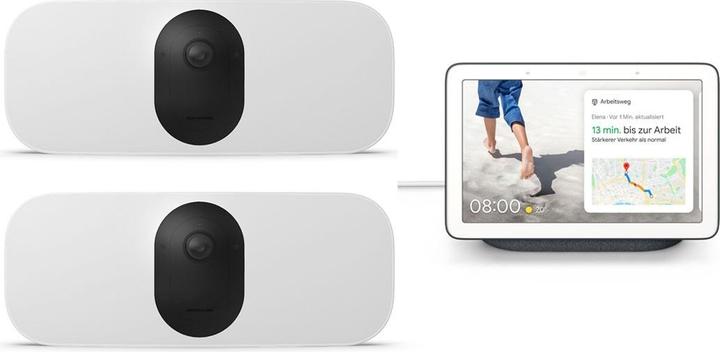 Produktbild Arlo Pro 3 Floodlight Kamera, weiss (2560 x 1440 Pixels)