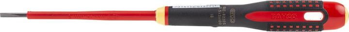 Produktbild Bahco BE-8220S - ERGO Isolierter Schraubendreher für Schlitzschrauben mit 3-Komponenten-Griff, VDE (Schlitzschrauben)