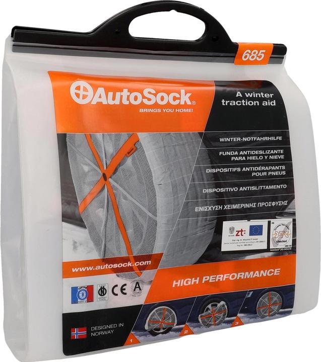 Actual product image Autosock Winter emergency driving aid