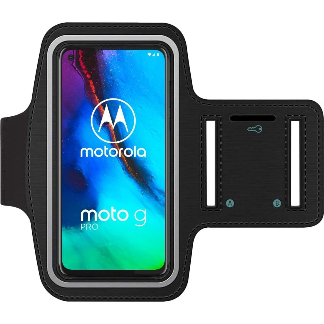 SmartFitness Motorola Moto G Pro Handy Sport Armband, Smartphone Sportarmband, Schwarz