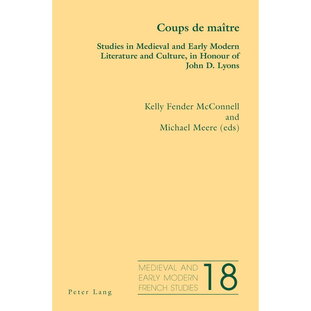 Coups de maître, Fachbücher von Michael Meere, Kelly Fender McConnell