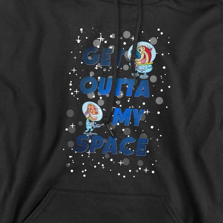 Produktbild Ren & Stimpy Get Outta My Space Kapuzenpullover (M)