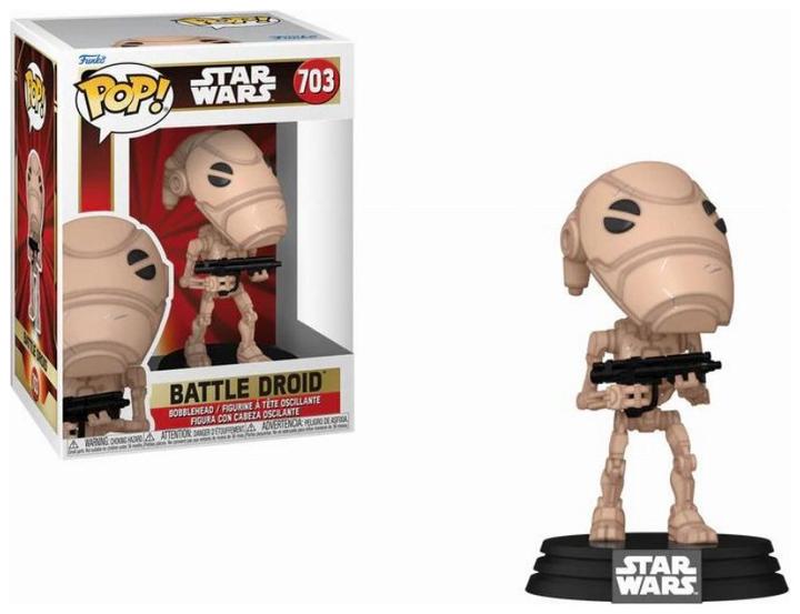 Image du produit Funko Star Wars: Episode I - Die dunkle Bedrohung Anniversary POP! Vinyl Figur Battle Droid 9 cm