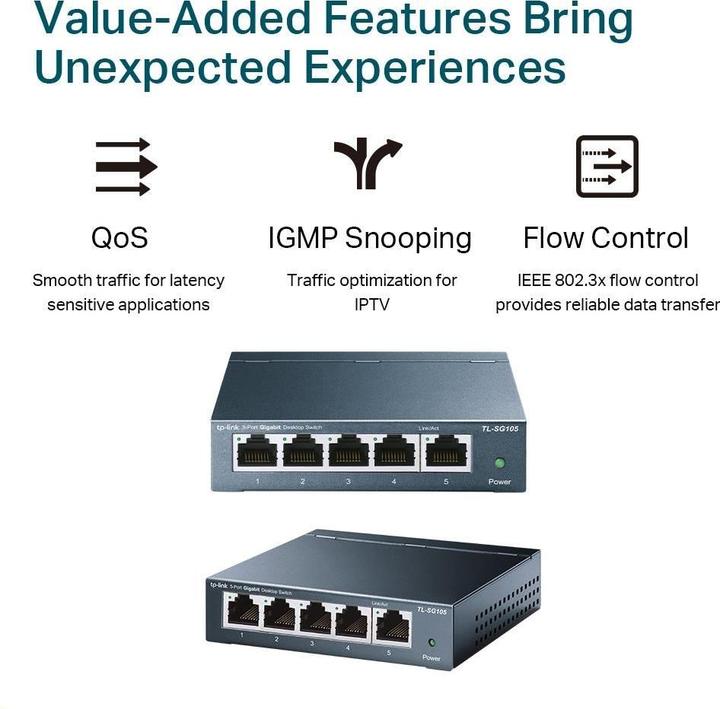 Productafbeelding TP-Link TL-SG105 (5 ports)