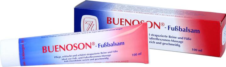 Immagine prodotto Buenoson Il balsamo per i piedi mantiene i calli morbidi ed elastici, crema da 100 g (Pediluvio)