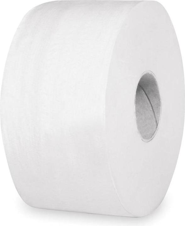 Produktbild Wimex.eu Toilettenpapier (Tissue) 2-lagig geprägt weiss JUMBO 19cm 145m - 12 Stück (12 x)