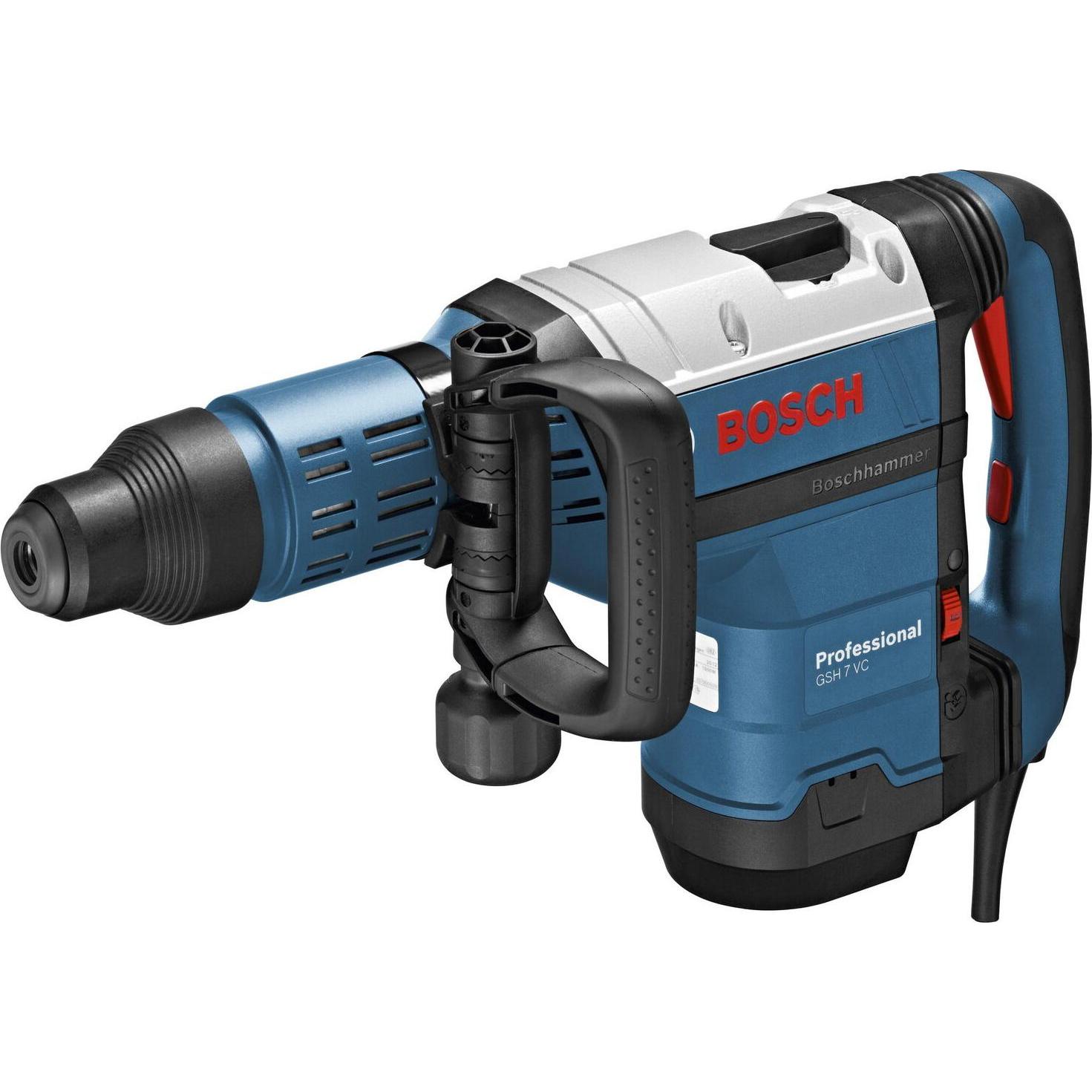 Bosch Professional, Abbruchhammer + Meisselhammer, Schlaghammer mit SDS-max GSH 7 VC (Netzbetrieb)