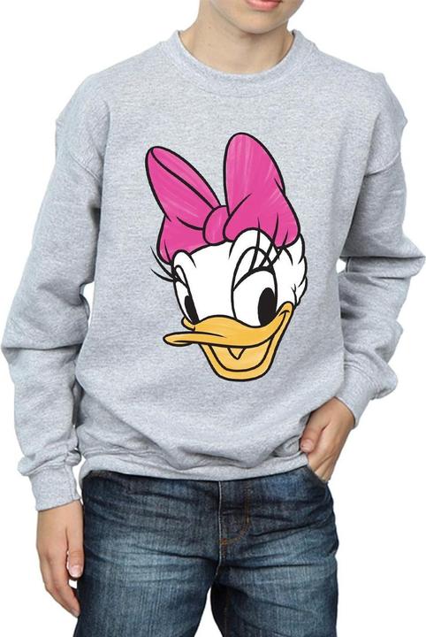 Produktbild Disney Daisy Duck Head Painted Sweatshirt Jungen (140, 146)