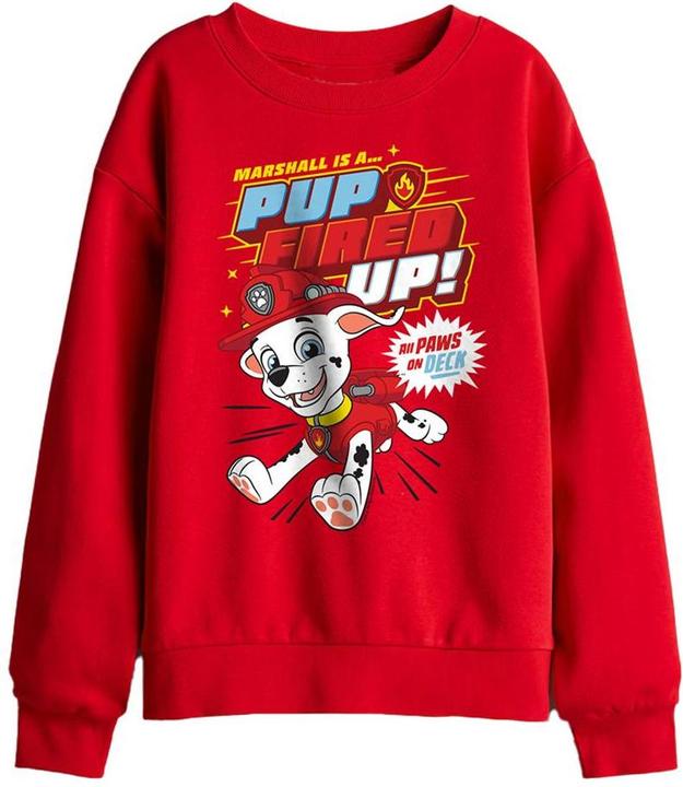 Produktbild Paw Patrol Pup Fired Up Sweatshirt (128)