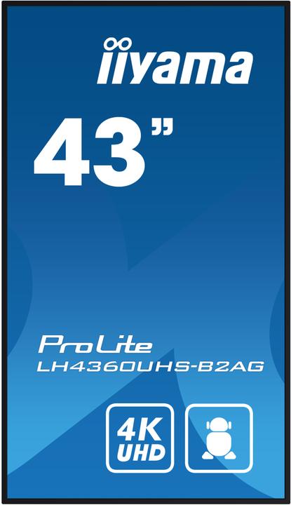 Actual product image iiyama ProLite LH4360UHS-B2AG (3840 x 2160 Pixels, 42.50")