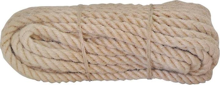 Image du produit Linotech corde de jute corde torsadée de jute fabricant de voile naturelle décorative durable 3-files (15 m)