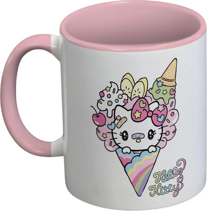 Image du produit Hello Kitty - Mug motif/style 2 tons ICE CREAM (325 ml)