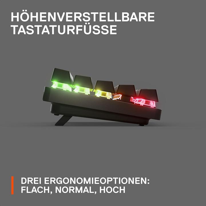 Image du produit SteelSeries Apex Pro Mini (US, Filaire, Sans fil)