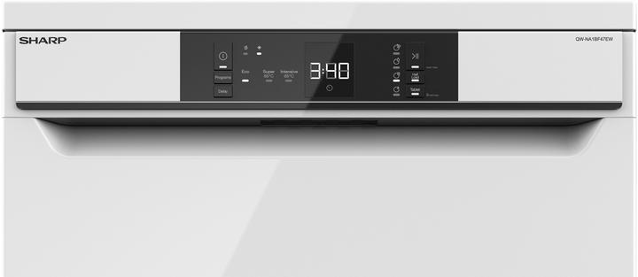 Image du produit Sharp QW-NA1CF47EW Lave-vaisselle Installation gratuite 13 couverts E