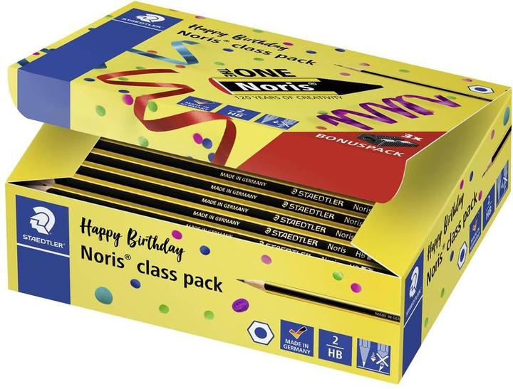 Produktbild Staedtler Bleistift Noris 120 Promo Schulbox, HB, - Klassensatz, 144 ST (2 mm, HB, 144 x)