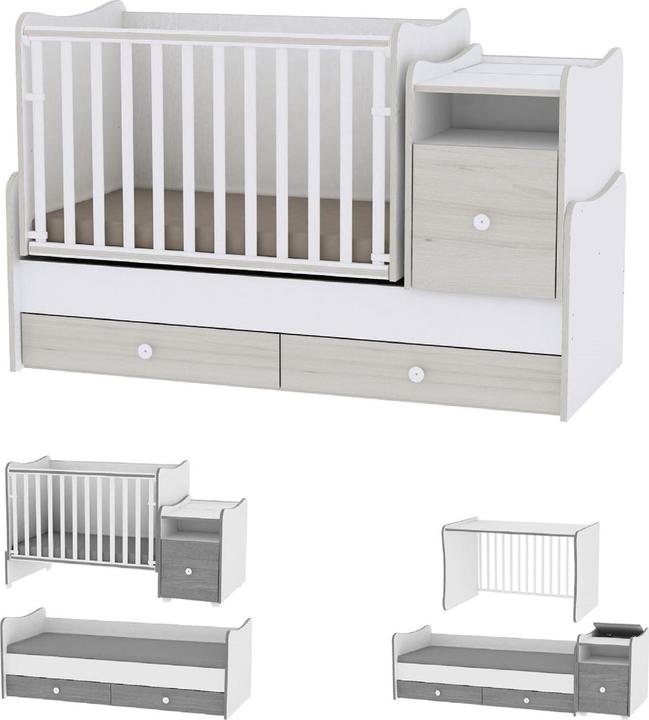 Lorelli Babybett Trend Plus 4 in 1 Jugendbett