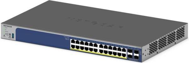 Actual product image Netgear 24 port Gigabit Smart Switch, non-PoE, w (28 ports)