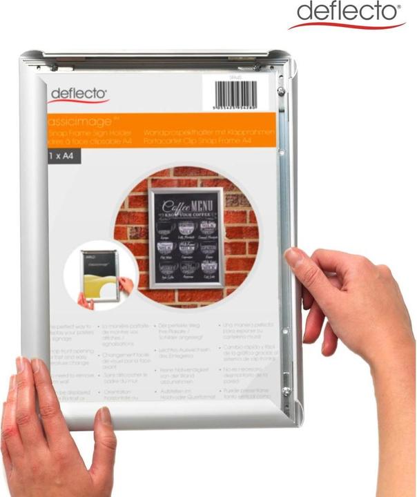 Image du produit Deflecto Porte-brochures mural SFA3S A3 (A3)