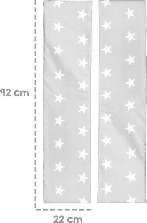 Actual product image Roba Children's Seating Set with Seat Cover and Umbrella Little Stars