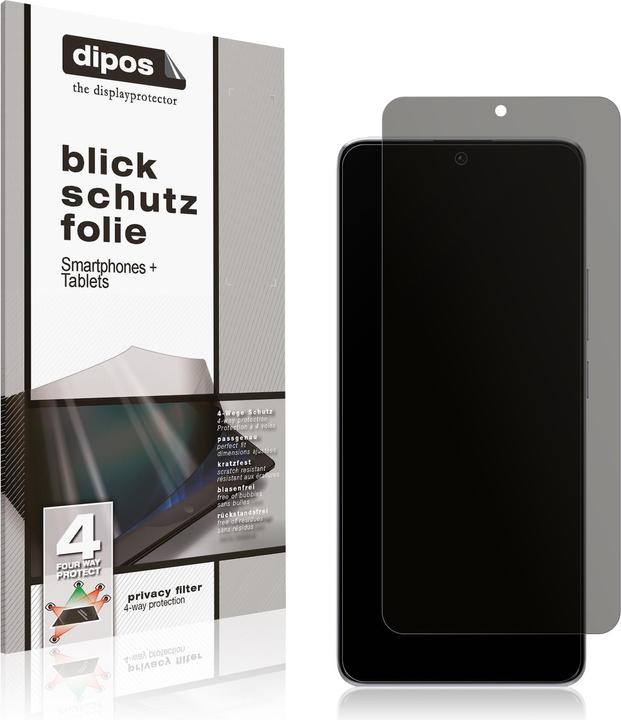 Produktbild Dipos Blickschutzfolie 4-Way Privacy (1 Stück, Xiaomi Redmi Note 13 Pro)