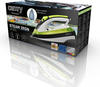 Produktbild Adler CR 5025 Bügeleisen Trocken- & Dampfbügeleisen Keramik-Bügelsohle