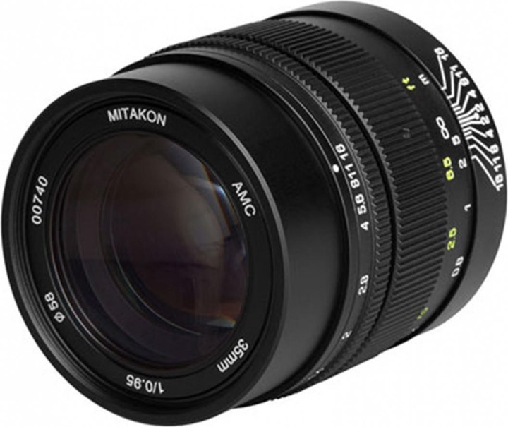 Produktbild Zhongyi Mitakon 35mm f/0.95 Mark II Speedmaster Für Sony E (Sony E, APS-C / DX)