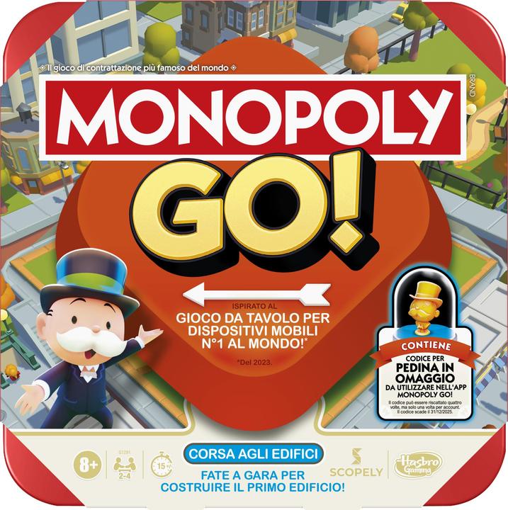 Immagine prodotto Hasbro Gaming Monopoly GO! Gioco da tavolo