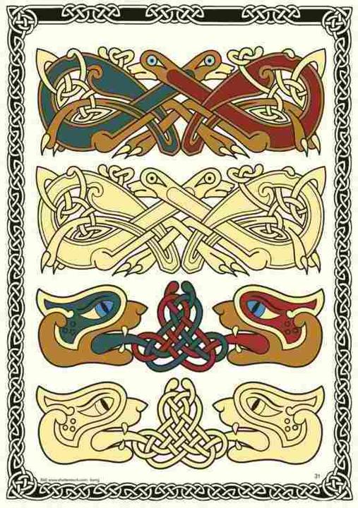 Produktbild Celtic - Tattoo Sketchbook (Deutsch, Kruhm Verlag, 2016)