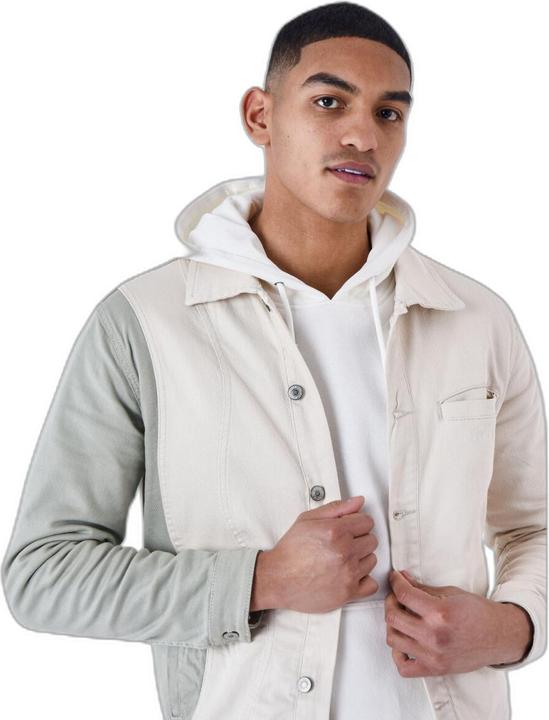 Actual product image Project X Paris two-tone denim jacket (XL)