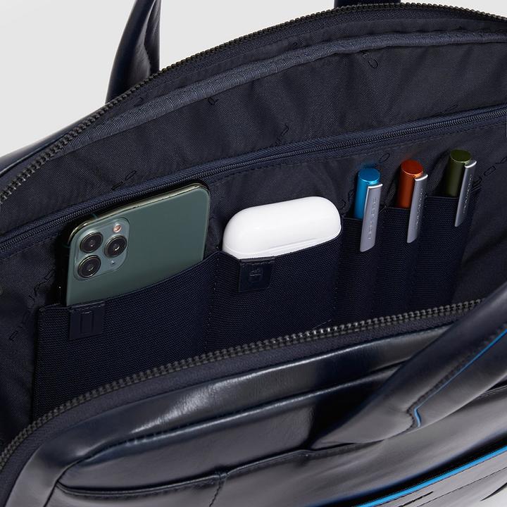 Actual product image Piquadro B2 Revamp - Narrow laptop bag 14" with iPad holder (14")