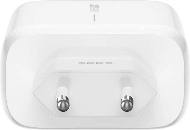 Image du produit OPPO Adapter SuperVOOC original charger Type C VCA7JFEH 65W white blister (65 W, 1 portion)