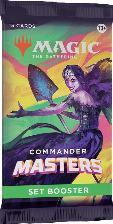 Actual product image Magic the Gathering Commander Masters Set Booster - - EN (English, Booster Pack)