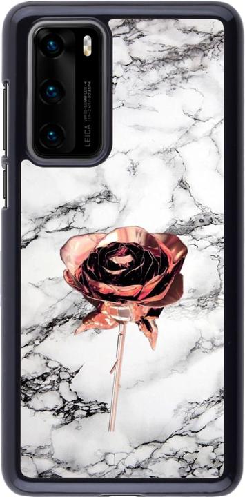 Actual product image PhoneLook Coque Marble Rose Gold (Huawei P40)