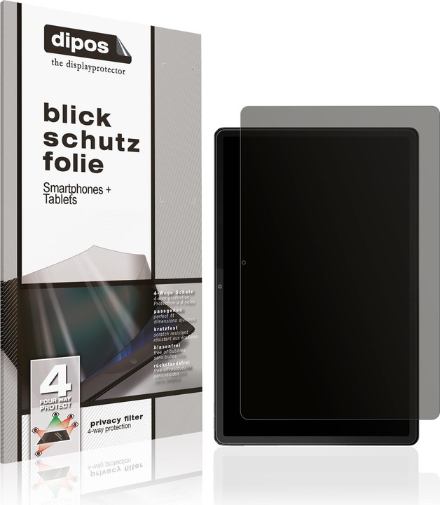Actual product image Dipos Screen Protector 4-Way Privacy (1 Piece, Lenovo Tab P12)