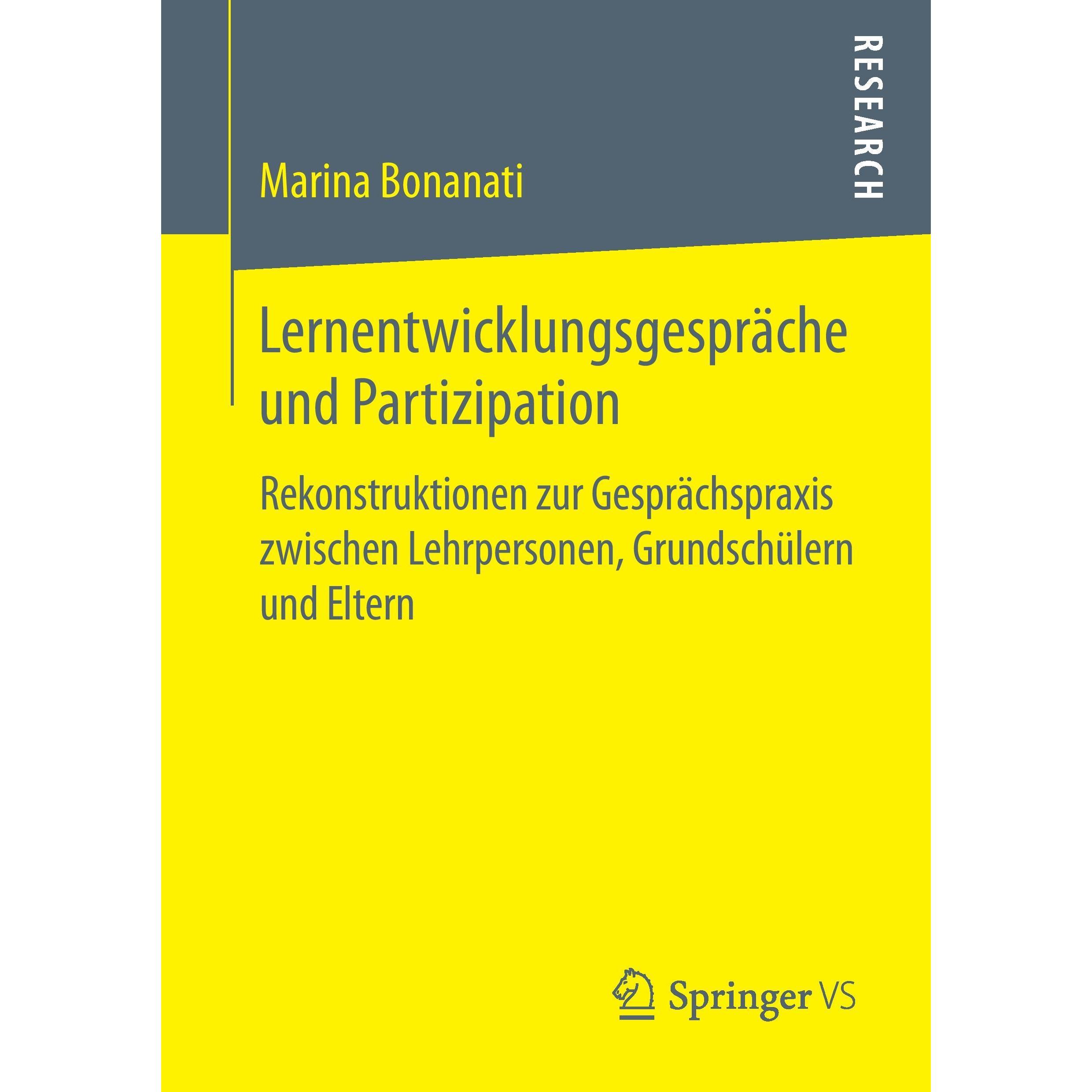 Lernentwicklungsgespräche und Partizipation, Fachbücher von Marina Bonanati