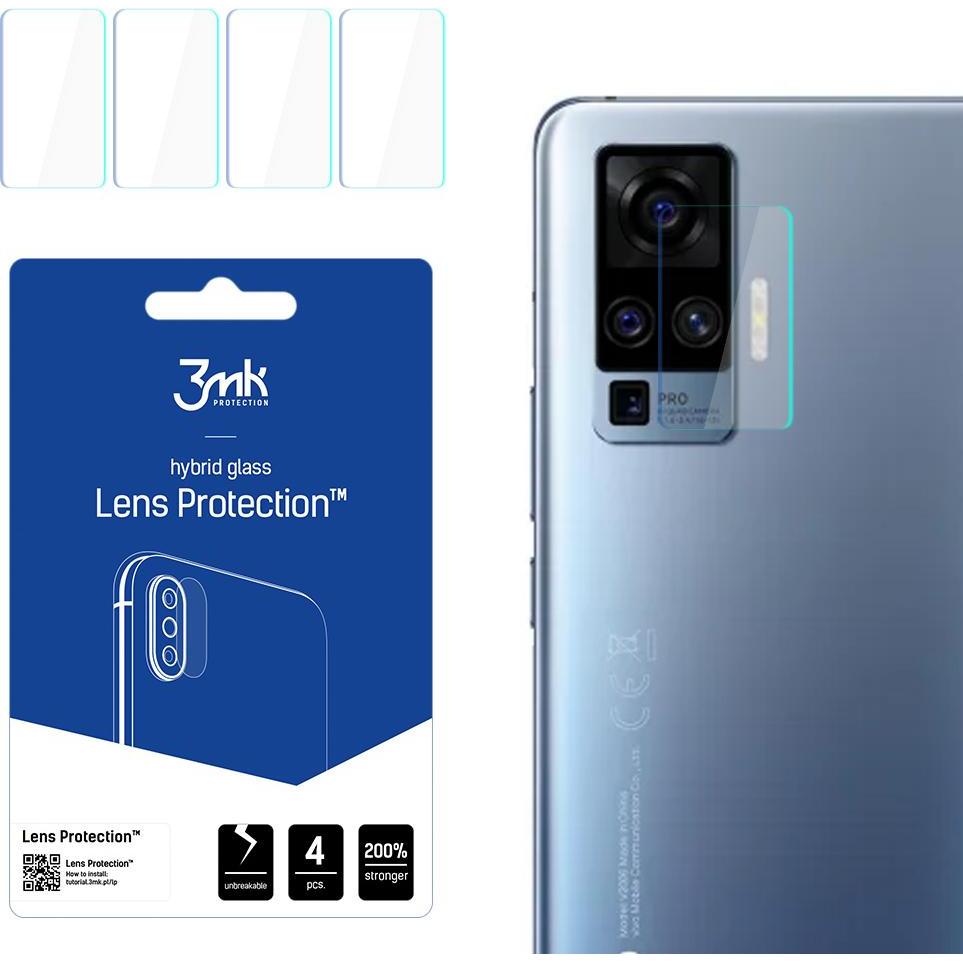 3MK Kamera-Schutzglas, Kameraglas (1 Stück, Vivo X51 5G), Smartphone Schutzfolie, Transparent