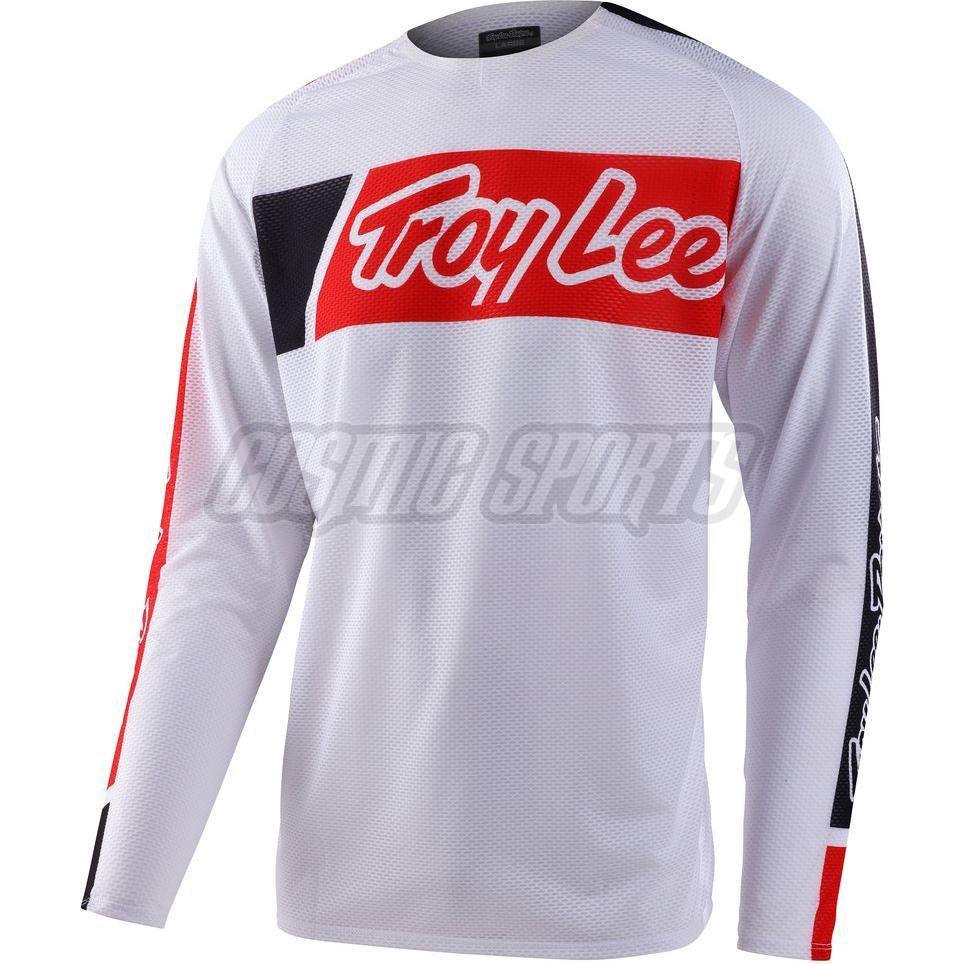 Troy Lee Designs, Maglia ciclismo, Maglia SE Pro Air, Vox, bianca, M (M), Bianco, M