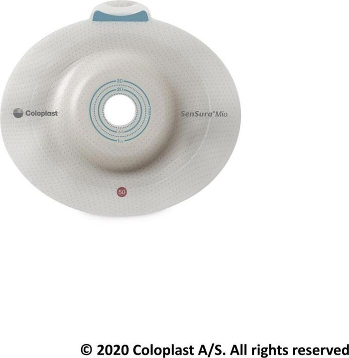 Coloplast Mio Click plaque de base cvx light 15-30 (5 pièce(s), 1627.92 ml, 171 g)
