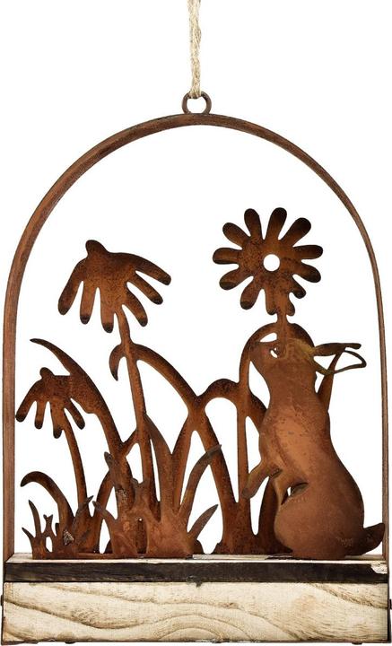 Actual product image Viana Osterdeko Hasenfigur im Bogen