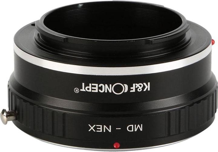 Actual product image K&F Concept High Precision Lens Adapter Mount, MD-NEX (with tripod connector)