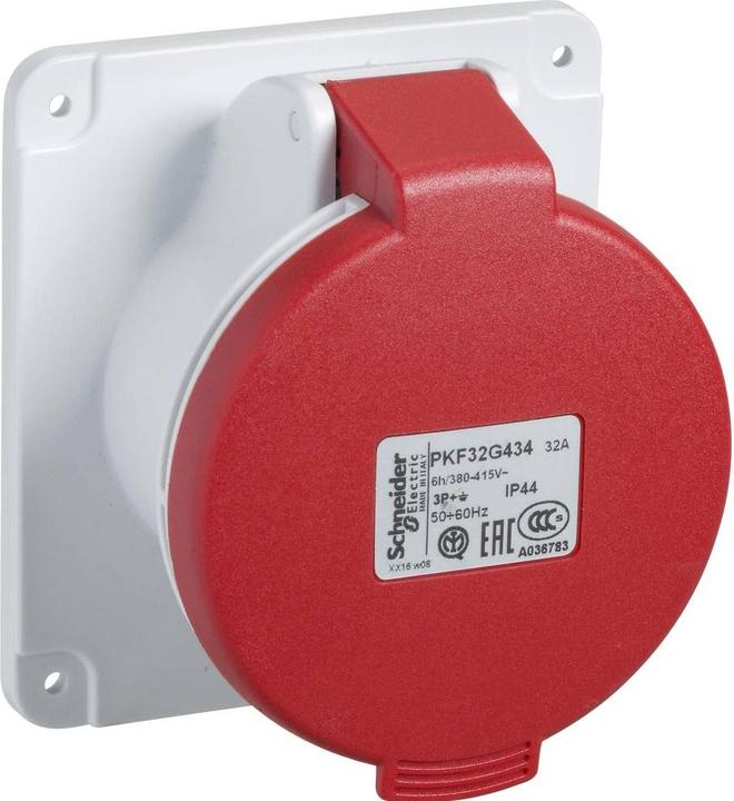 Produktbild Schneider Electric SE PKF32G435 Anbausteckdose Ip44 32A 400V 5P