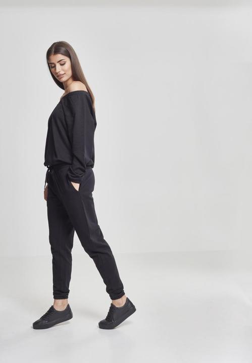 Actual product image Urban Classics Ladies Cold Shoulder Terry Jumpsuit (M)