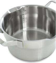 Productafbeelding BK Premium+ Pannenset - 4-delig - Veilig afgietsysteem - geschikt voor alle warmtebronnen (Kookpotten en pannenset, Roestvrij staal)